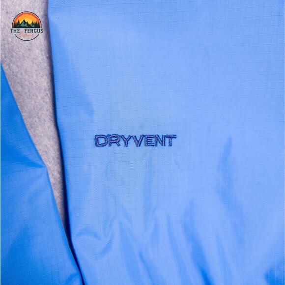 The North Face Dryvent Windbreaker Jacket Blue Hooded Gorpcore Women's Sz M - Picture 10 of 16